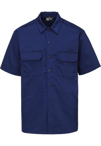 Forplay - Aiden - Camicia Maniche Corte - Uomo - blu navy