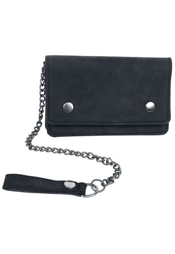 Forplay - Wallet with Chain - Portafoglio - Uomo - nero