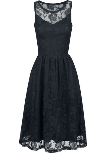 Forplay - Sleeveless Lace Dress - Abito media lunghezza - Donna - nero