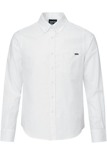 Forplay - Caleb - Camicia Maniche Lunghe - Uomo - bianco