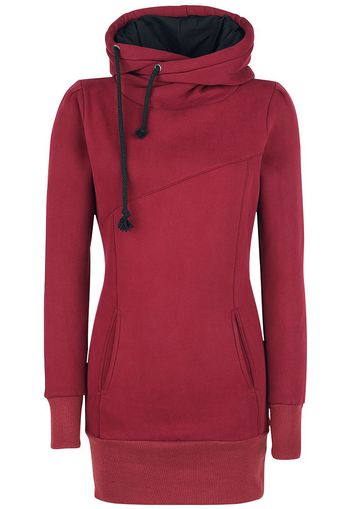 Forplay - Smart Hoodie - Felpa con cappuccio - Donna - bordeaux