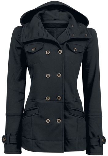 Forplay - Cushy Coat - Giacca di mezza stagione - Donna - nero