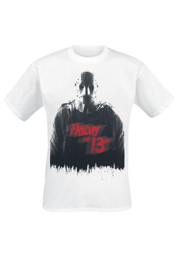 Friday the 13th - Cover - T-Shirt - Uomo - bianco