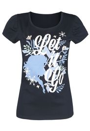 Frozen - Let it go - T-Shirt - Donna - blu