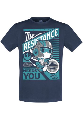 Funko - Star Wars - Rebel Alliance - T-Shirt - Unisex - blu