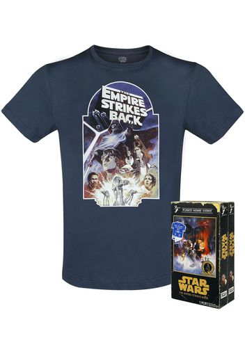 Funko - Star Wars - The Empire Strikes Back - T-Shirt - Unisex - blu