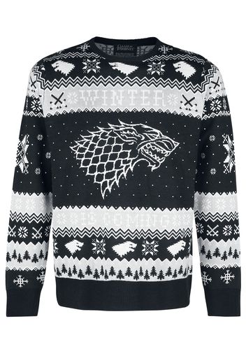 Game Of Thrones - Winter Is Coming - Christmas jumper - Uomo - grigio