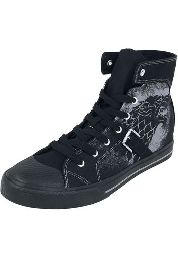 Game Of Thrones - Stark - Winter Is Coming - Sneakers alte - Unisex - nero