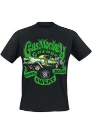 Gas Monkey Garage - Classic car - T-Shirt - Uomo - nero