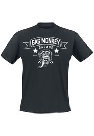 Gas Monkey Garage - Blood, Sweat & Beers - T-Shirt - Uomo - nero