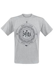 Gojira - Moon Phases - T-Shirt - Uomo - grigio sport