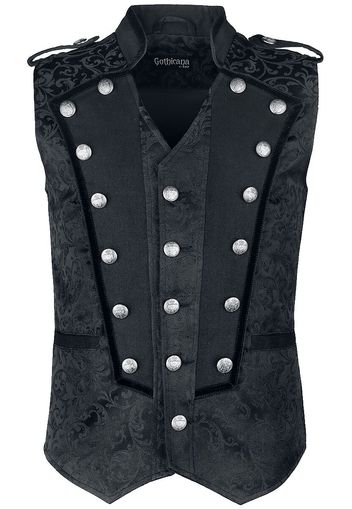 Gothicana by EMP - Barbatos - Gilet - Uomo - nero