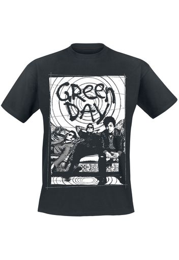 Green Day - Couch Photo - T-Shirt - Uomo - nero