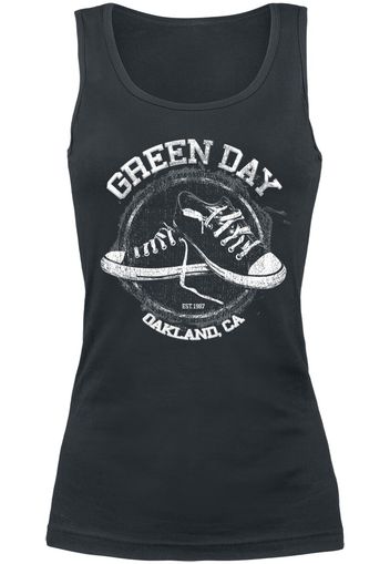 Green Day - All Star - Top - Donna - nero