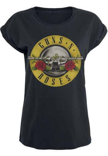 Guns N' Roses - Distressed Bullet - T-Shirt - Donna - nero