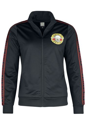 Guns N' Roses - Amplified Collection - Ladies Taped Tricot Track Top - Felpa tuta - Donna - nero