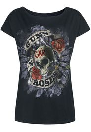Guns N' Roses - Firepower - T-Shirt - Donna - nero