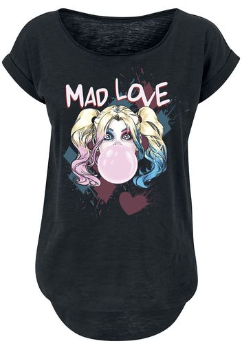 Harley Quinn - Mad Love - T-Shirt - Donna - nero