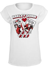 Harley Quinn - It's Good To Be Bad - T-Shirt - Donna - bianco