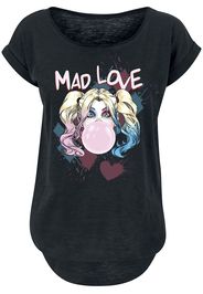 Harley Quinn - Mad Love - T-Shirt - Donna - nero