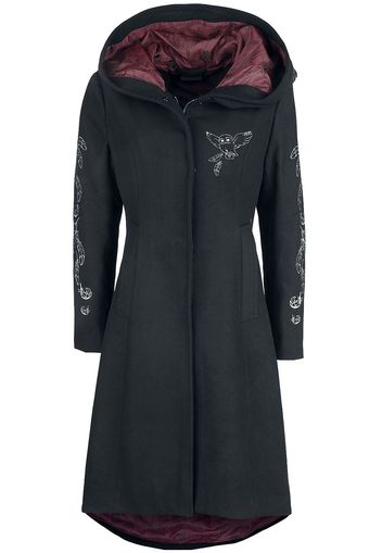 Harry Potter - Hedwig - Cappotto invernale - Donna - nero