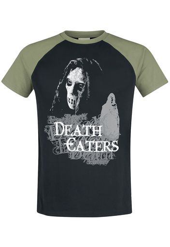 Harry Potter - Death Eaters - T-Shirt - Uomo - nero oliva