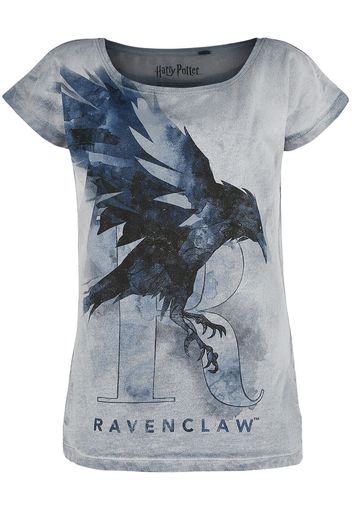 Harry Potter - Ravenclaw - The Raven - T-Shirt - Donna - blu