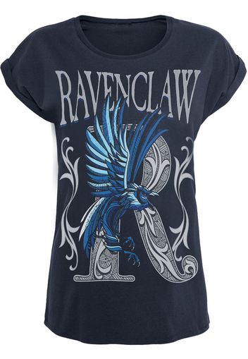 Harry Potter - Ravenclaw - T-Shirt - Donna - blu