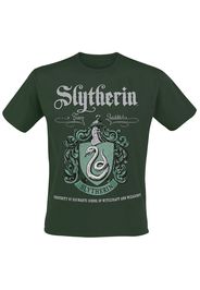 Harry Potter - Slytherin - T-Shirt - Uomo - verde