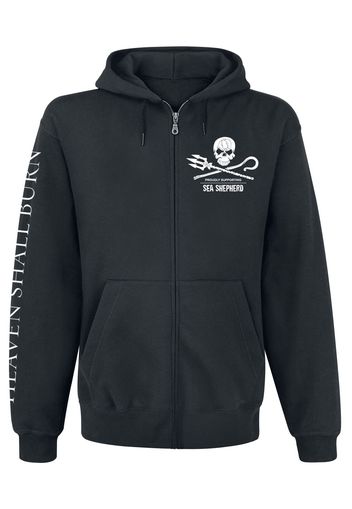 Heaven Shall Burn - Sea Shepherd Cooperation - For The Oceans - Felpa jogging - Uomo - nero