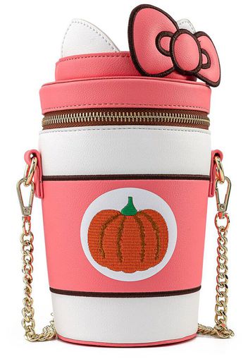 Hello Kitty - Loungefly - Pumpkin Spice Kitty Cup - Borsa a tracolla - Donna - multicolore