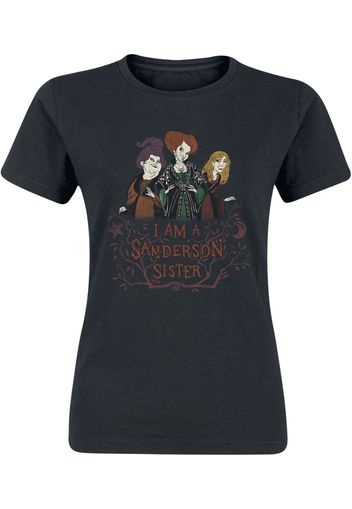 Hocus Pocus - Sanderson Sister - T-Shirt - Donna - nero