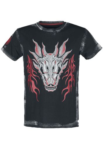 House Of The Dragon - House Of The Dragon - T-Shirt - Uomo - nero