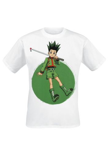 Hunter x Hunter - Gon - T-Shirt - Uomo - bianco