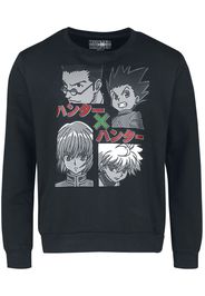 Hunter x Hunter - Group - Felpa - Uomo - nero