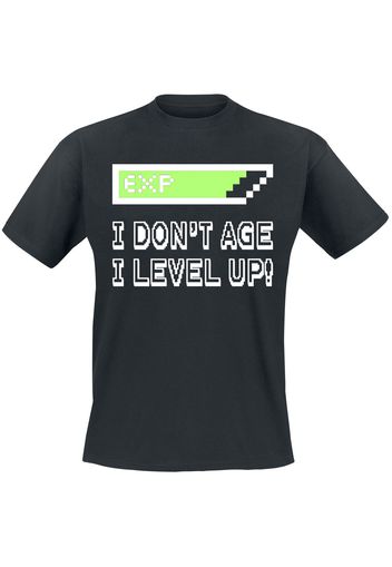 I Don't Age -  - T-Shirt - Uomo - nero