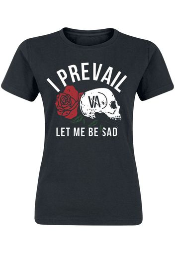 I Prevail - Sad - T-Shirt - Donna - nero