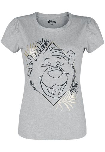 Il Libro della Giungla - Baloo - T-Shirt - Donna - grigio sport