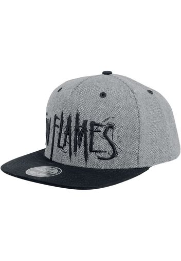 In Flames - Logo - Cappello - Unisex - nero grigio