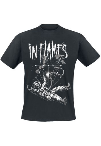 In Flames - Spaceman - T-Shirt - Uomo - nero