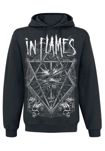 In Flames - I´m Your Soul - Felpa con cappuccio - Uomo - nero