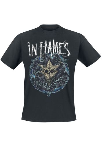 In Flames - Jesterhead Raven - T-Shirt - Uomo - nero