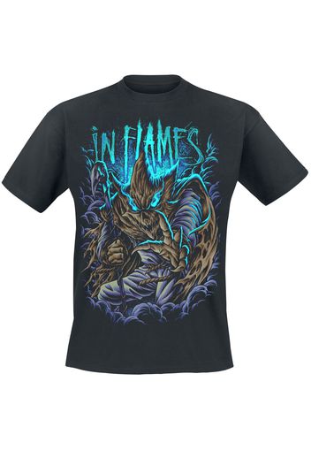 In Flames - Out Of Hell - T-Shirt - Uomo - nero