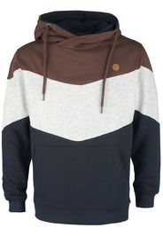 Indicode - Marcus - Felpa con cappuccio - Uomo - marrone