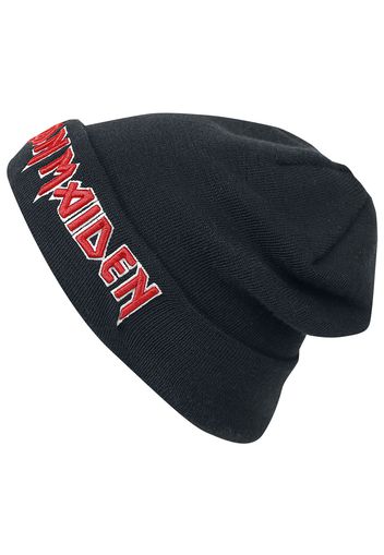 Iron Maiden - Logo - Beanie - Unisex - nero