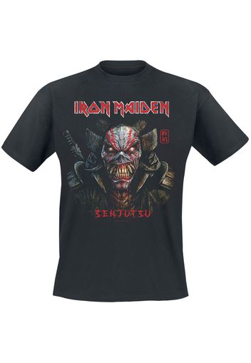 Iron Maiden - Senjutsu Back Cover - T-Shirt - Uomo - nero