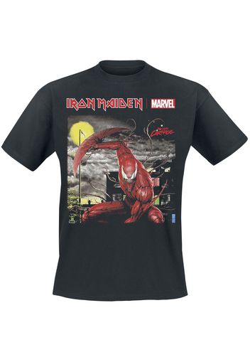 Iron Maiden - Iron Maiden x Marvel Collection - Absolute Carnage - T-Shirt - Uomo - nero