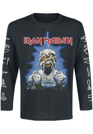 Iron Maiden - World Slavery Tour - Maglia a maniche lunghe - Uomo - nero