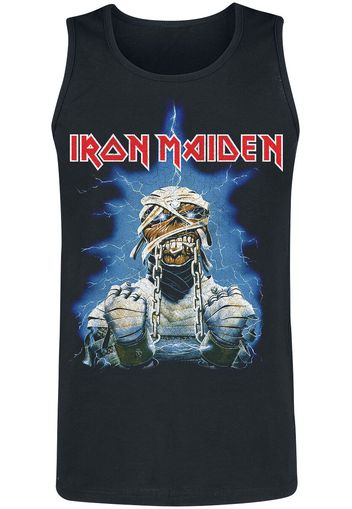 Iron Maiden - Powerslave World Slavery Tour 1984-1985 - Canotte - Uomo - nero