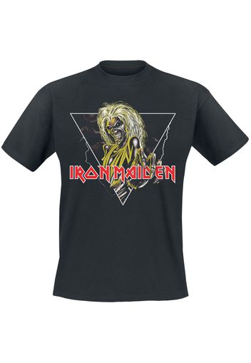 Iron Maiden - Killers Triangle - T-Shirt - Uomo - nero